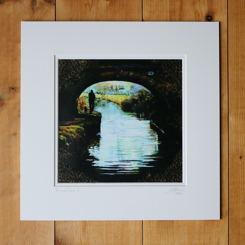 Hand finished canvas print, BridgeHole 2 - Image 4