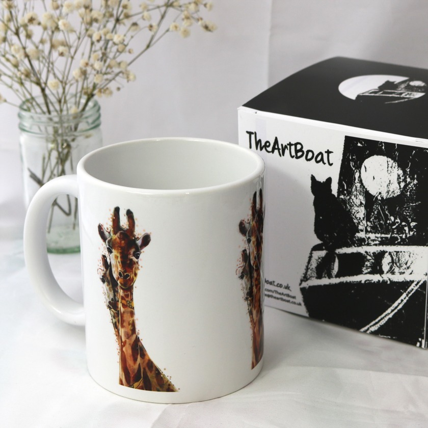 Art Mug, Giraffe - Image 2