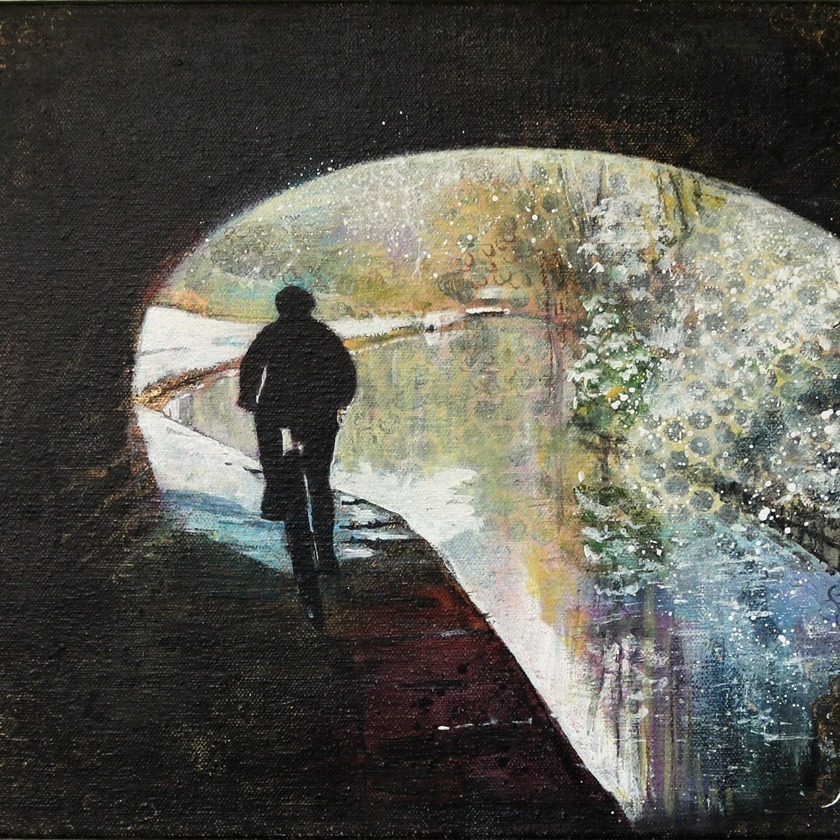 Original Painting, BridgeHole 1