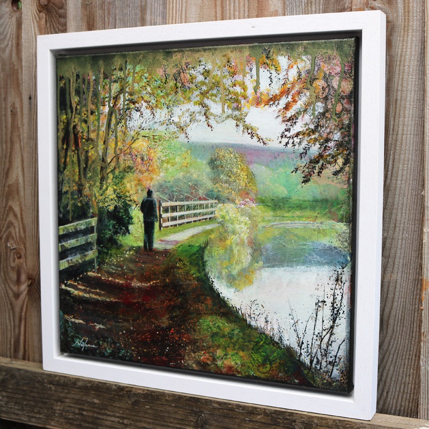 Quiet Autumn. Original Painting. - Image 3