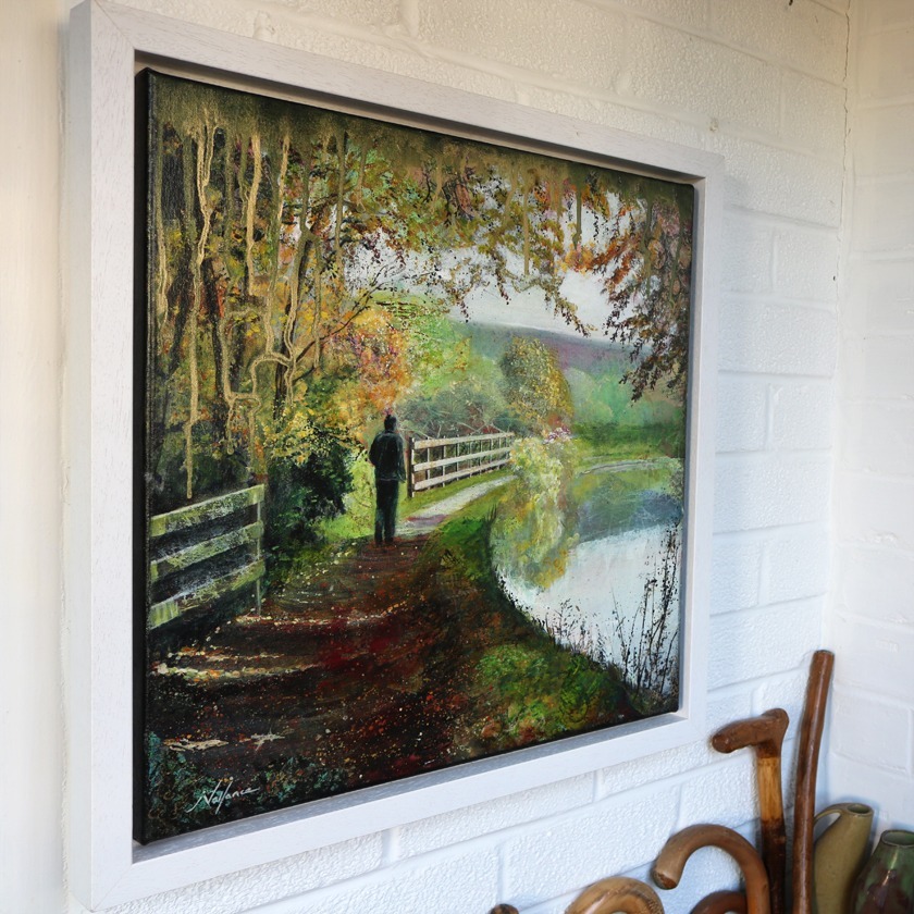 Quiet Autumn. Original Painting. - Image 2